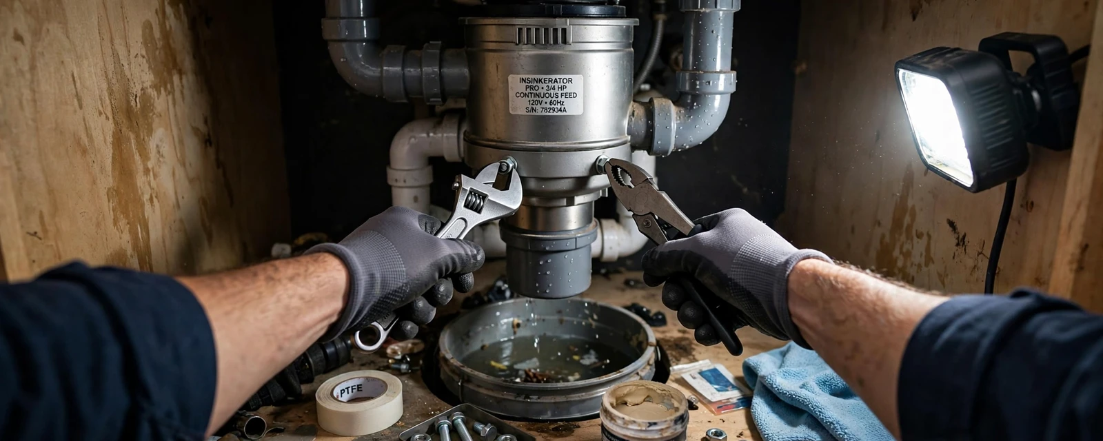 How to install a garbage disposal topic in Winter Springs, FL