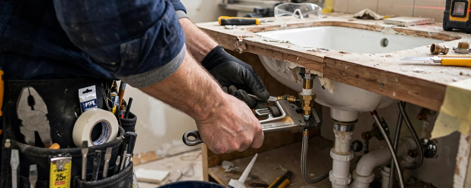 How to plumb a shower base topic in Winter Springs, FL